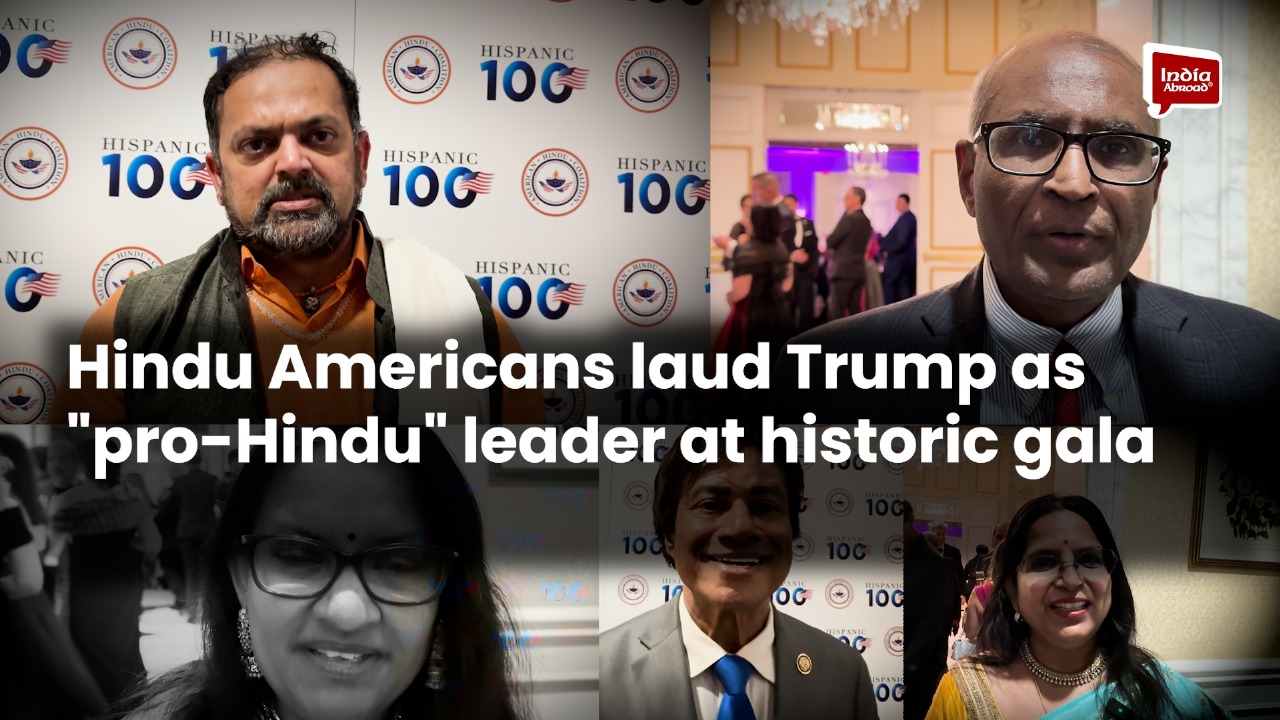 Hindu Americans laud Trump as 'pro-Hindu' leader at historic gala